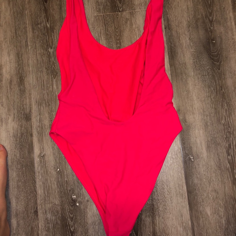 American eagle/ Aerie pink one piece